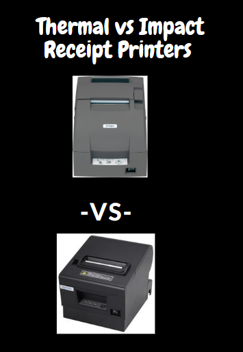 Thermal vs impact receipt printers