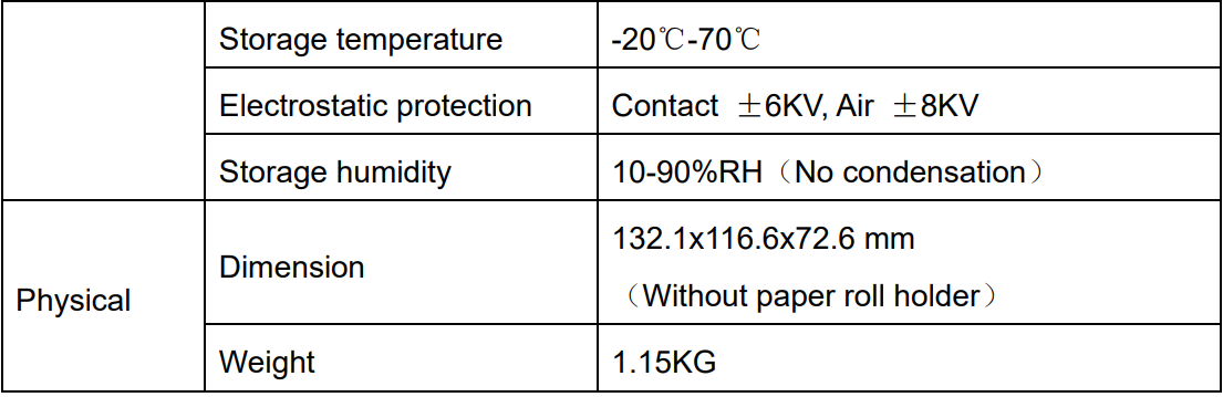 kiosk Receipt Printer