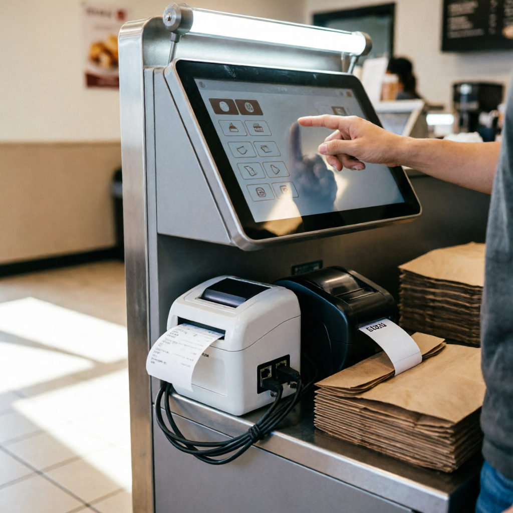 HSPOS Launches Cloud-Connected Thermal Printers & Linerless Label Solutions for Retail and QSR Kiosks