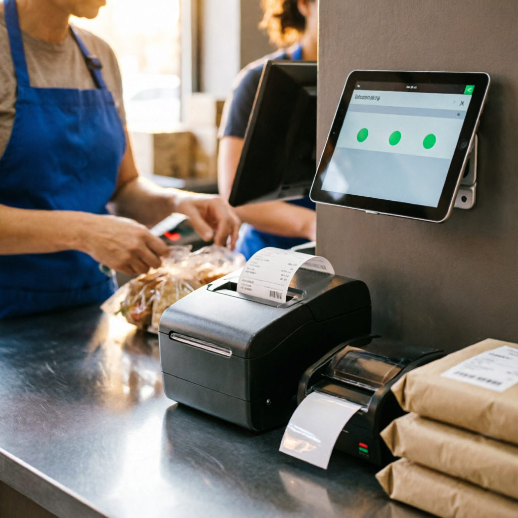 HSPOS-Certified POS Systems for 2026: Thermal Printers, Label Integration & Real-Time Inventory Sync