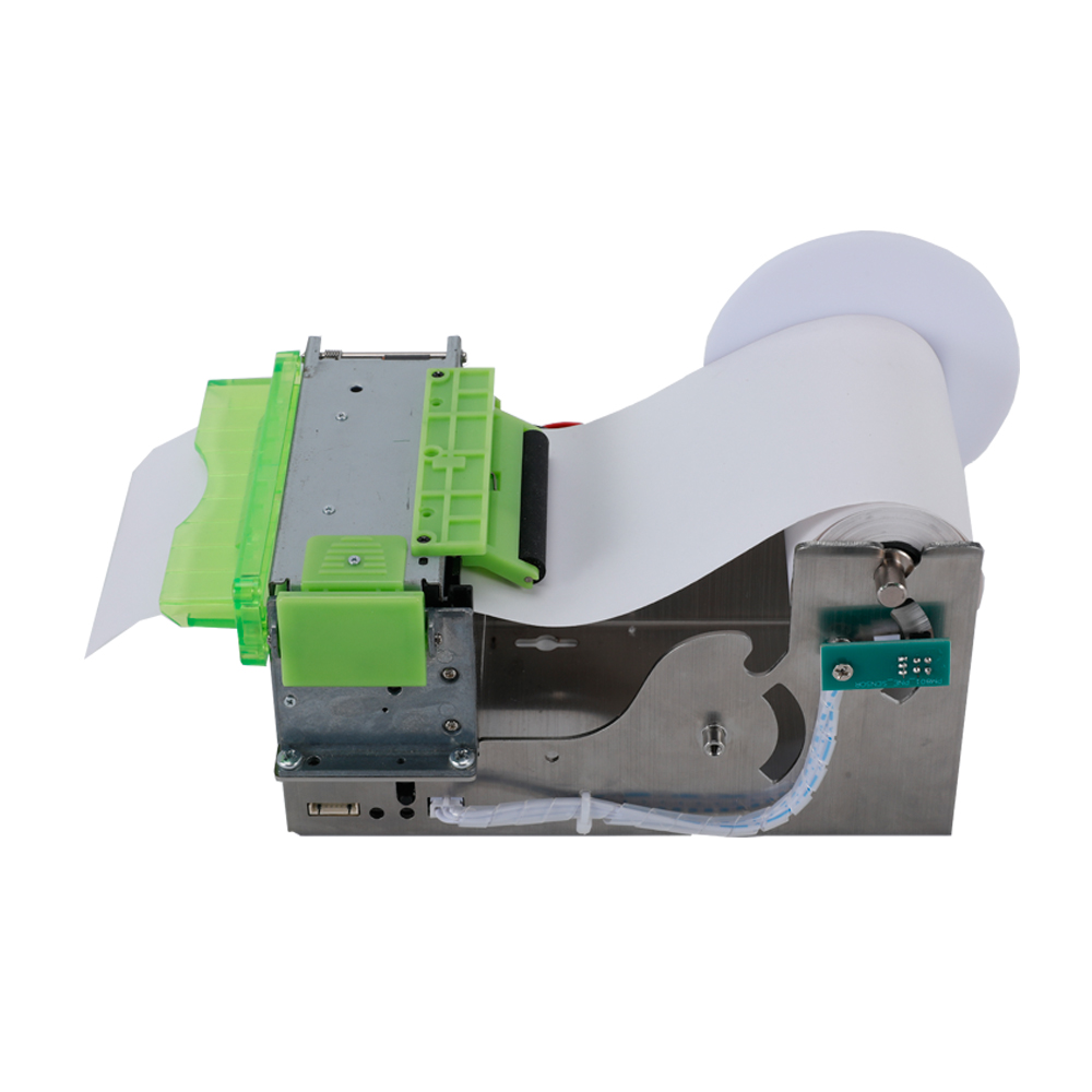 HS-QR34H Printer Paper Roll Installation Status Front Display