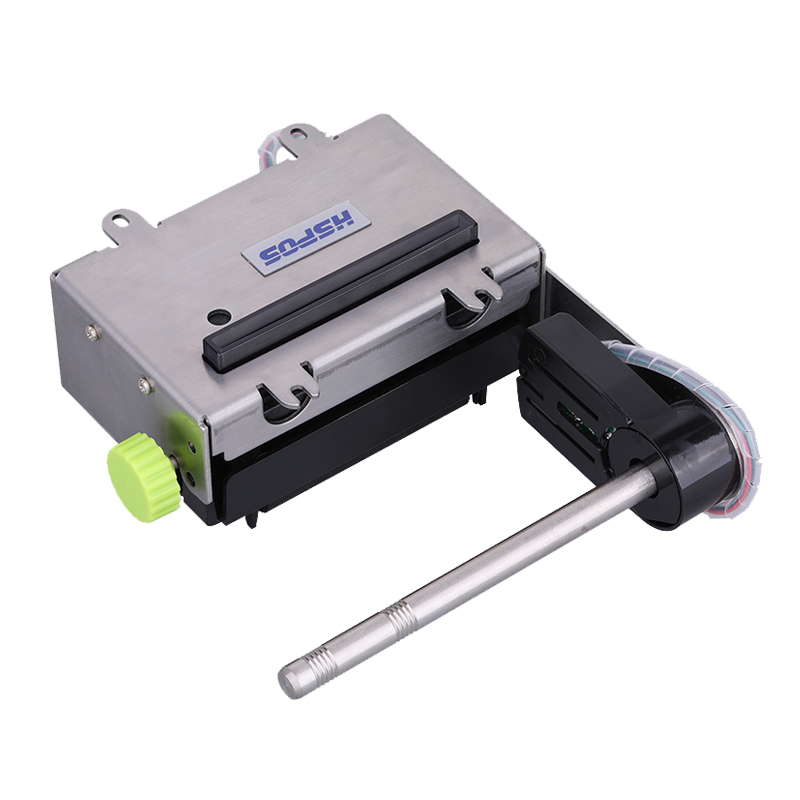 HSPOS Printer Movement Right Rear Paper Shaft Structure