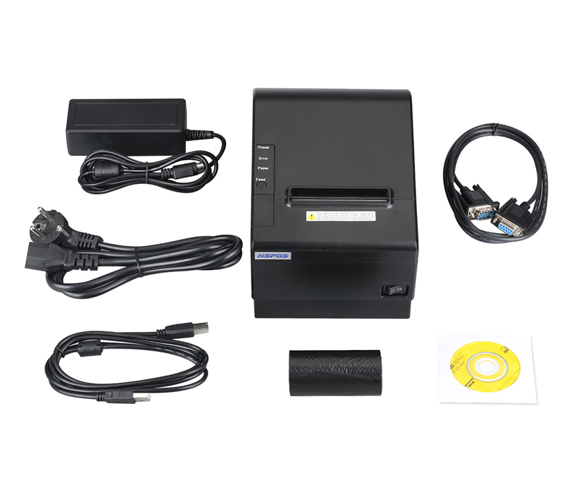 HS-J80U Printer Full Set Accessories Display