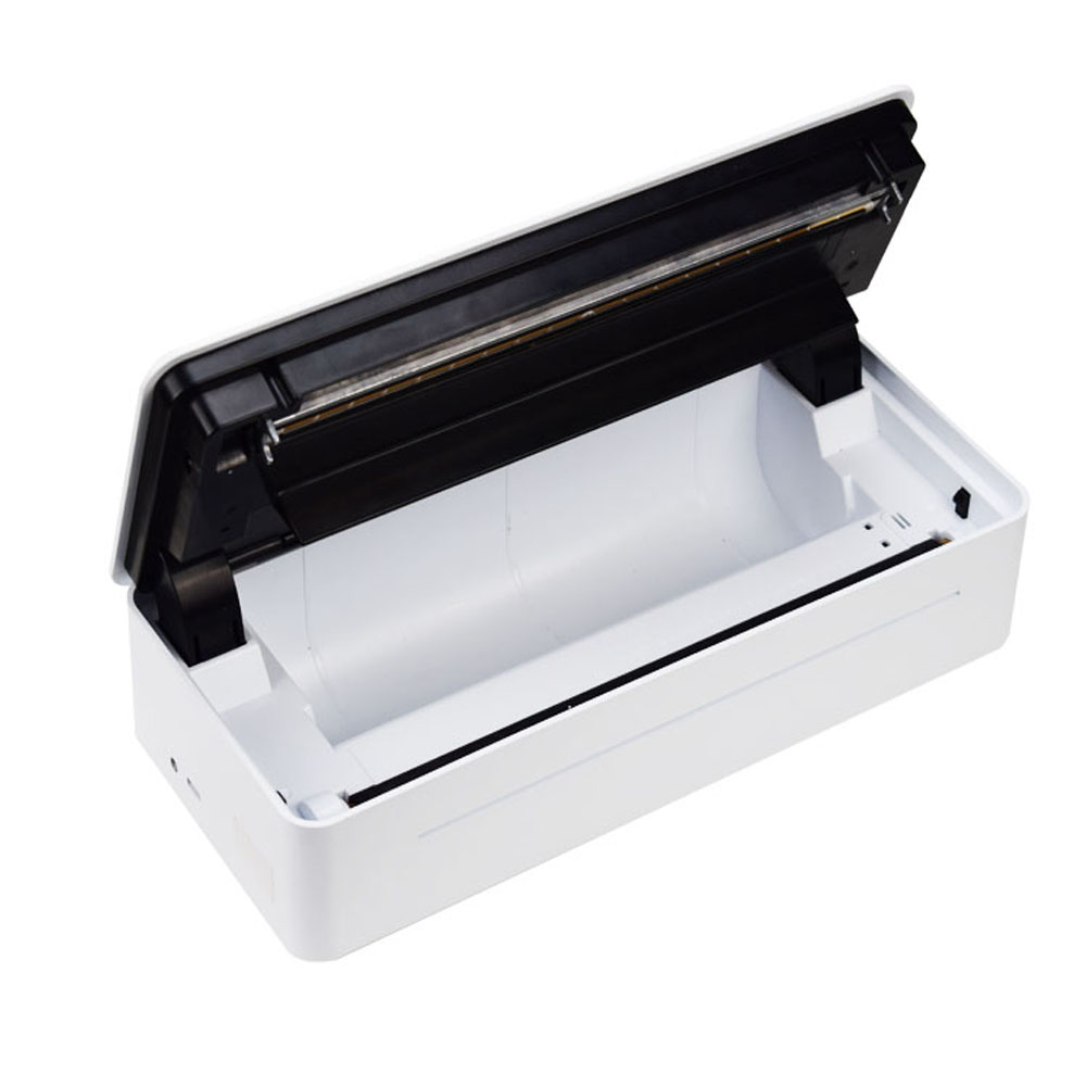 HS-A4P Printer Open Cover Paper Bin Detail Display