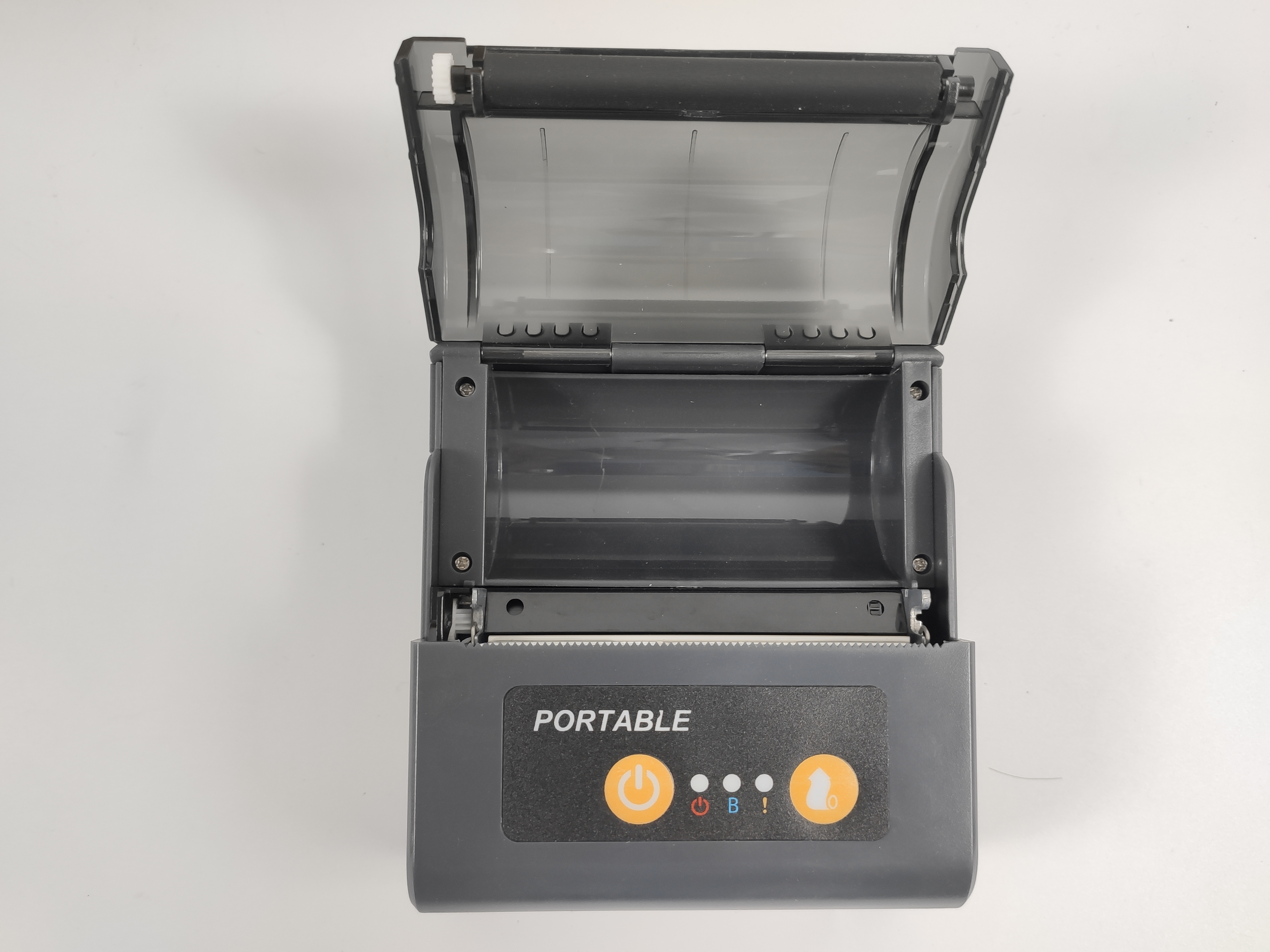 HS-88AI Printer Open Cover Paper Bin Internal Structure View