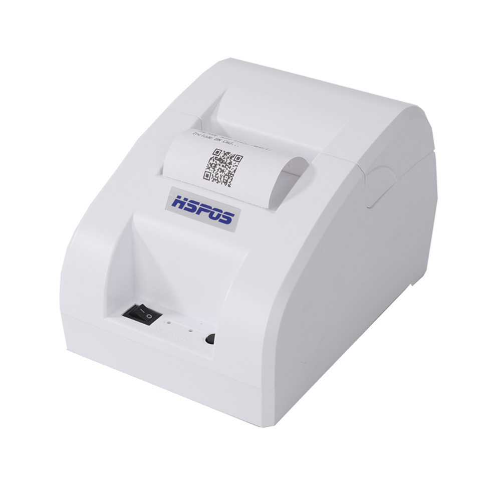 HS-58CUB Printer Right Side QR Code Printing Effect Display