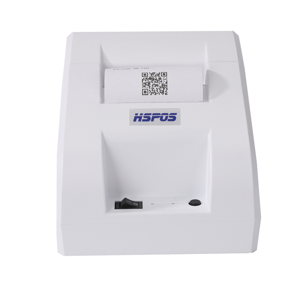 HS-58CUB Printer Front QR Code Printing Effect Display