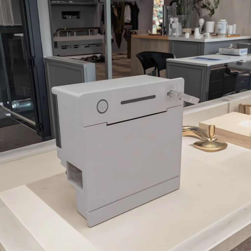 HS-E20 (8-24V) 面板式热敏打印机 嵌入式小票标签一体打印设备