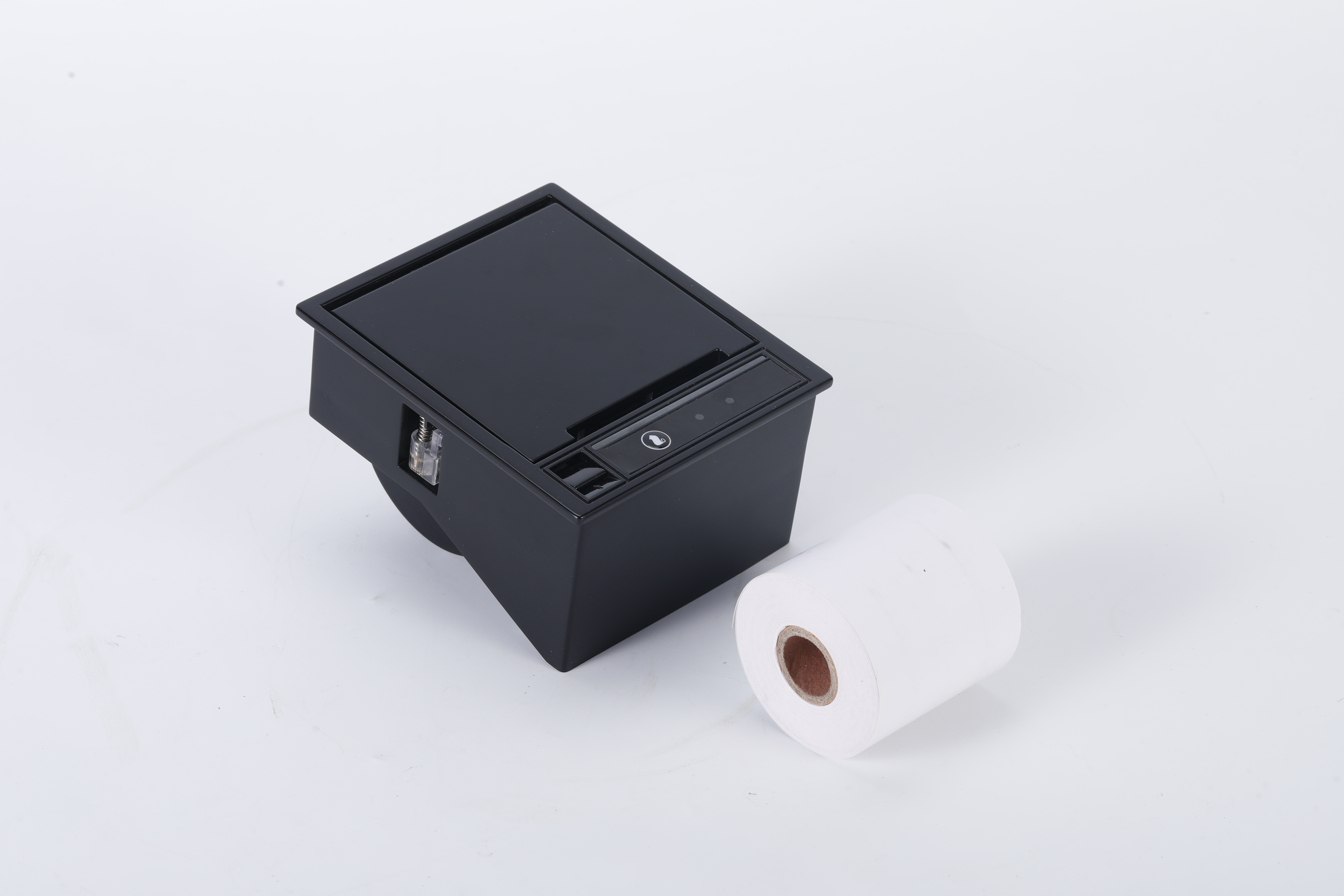 HS-QR74 58mm 嵌入式热敏打印机 120mm/s 高速带切纸条码打印一体机