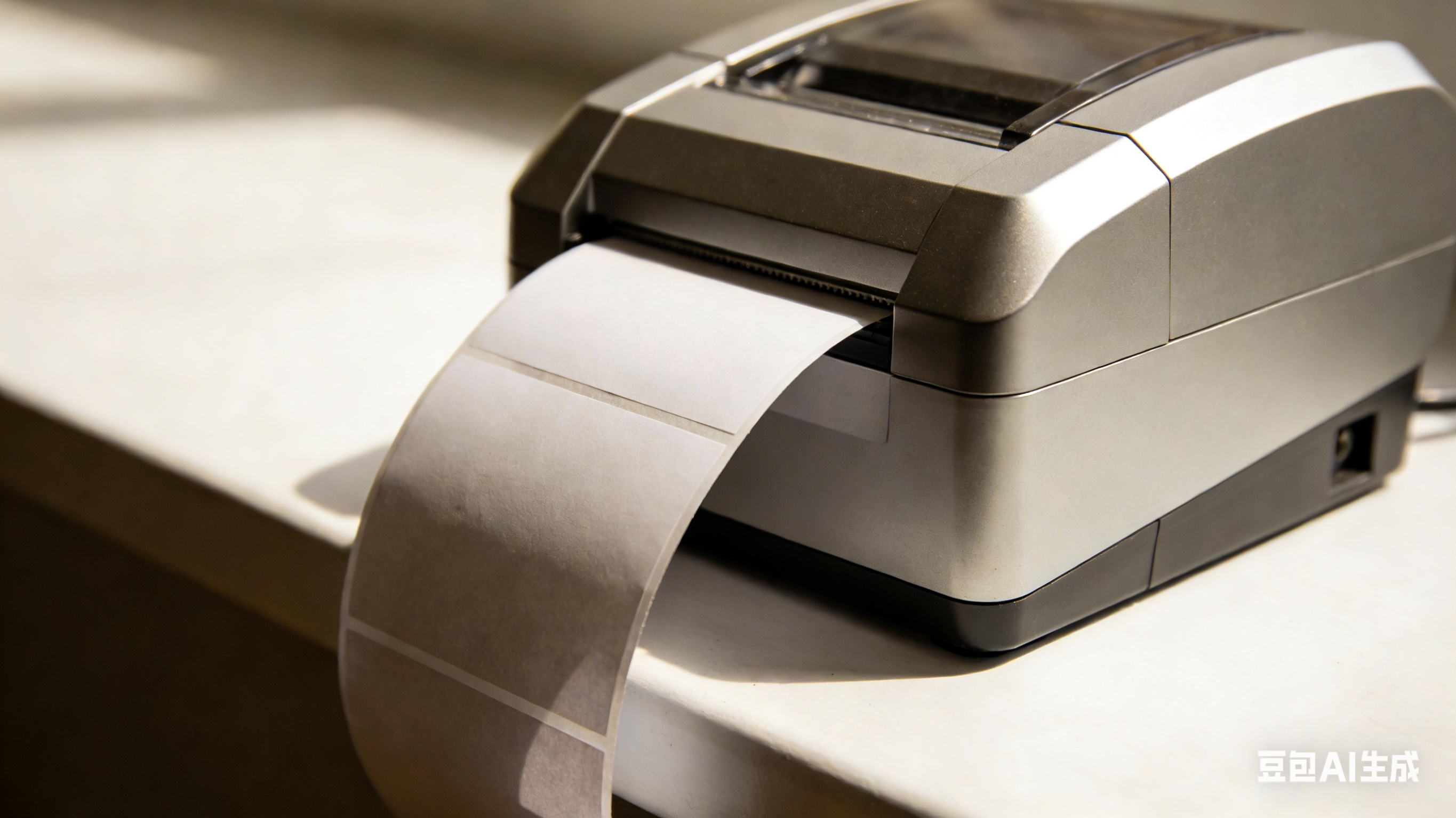 thermal paper and receipt paper display with thermal printer